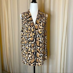 Babaton sleeveless blouse size M